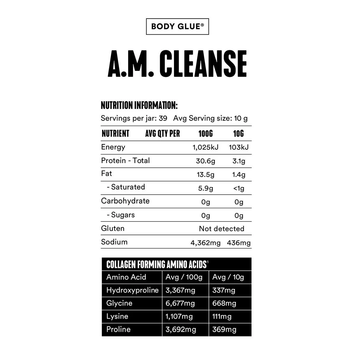 Bone Broth Body Glue AM Cleanse - Image 5