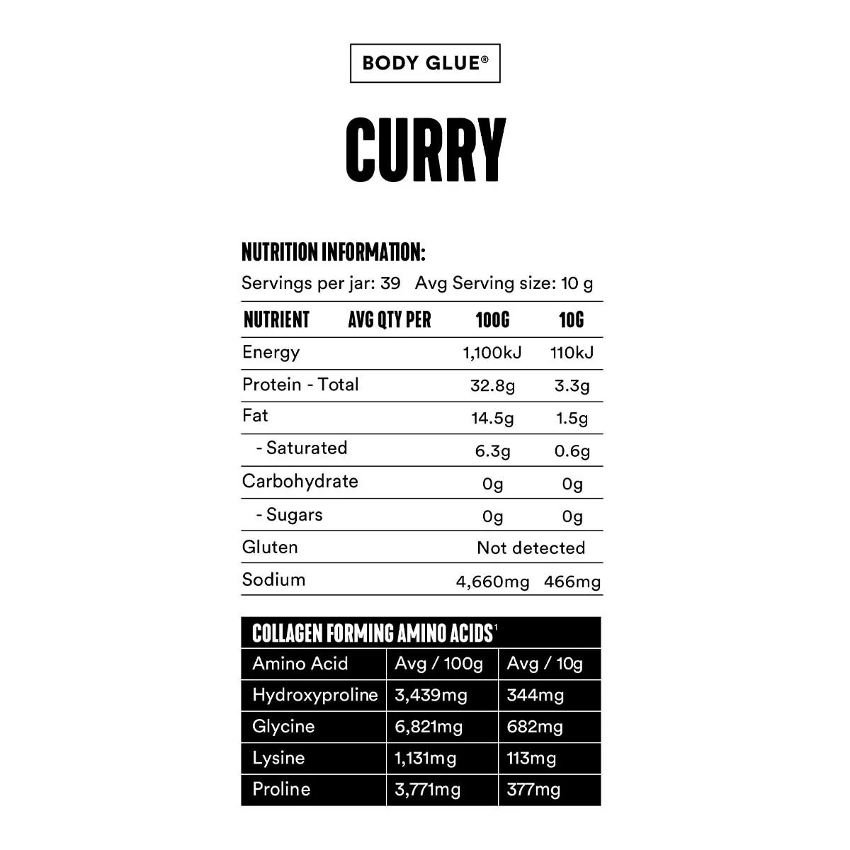 Bone Broth Body Glue Curry - Image 5