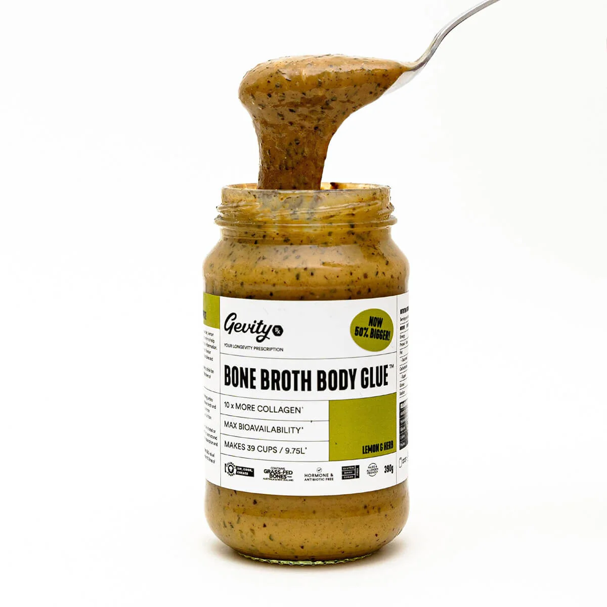 Bone Broth Body Glue Lemon & Herb - Image 2