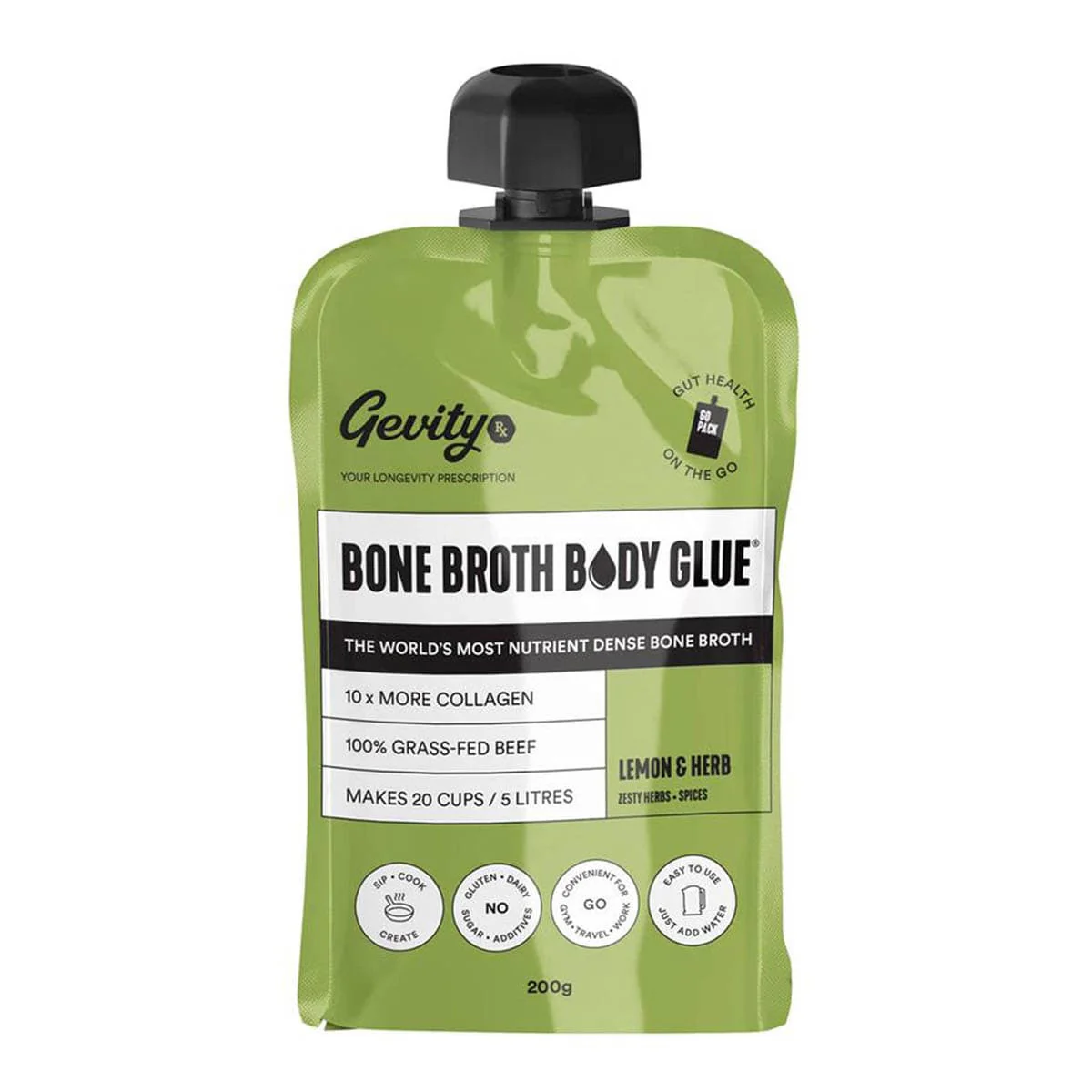Bone Broth Body Glue Lemon & Herb - Image 4