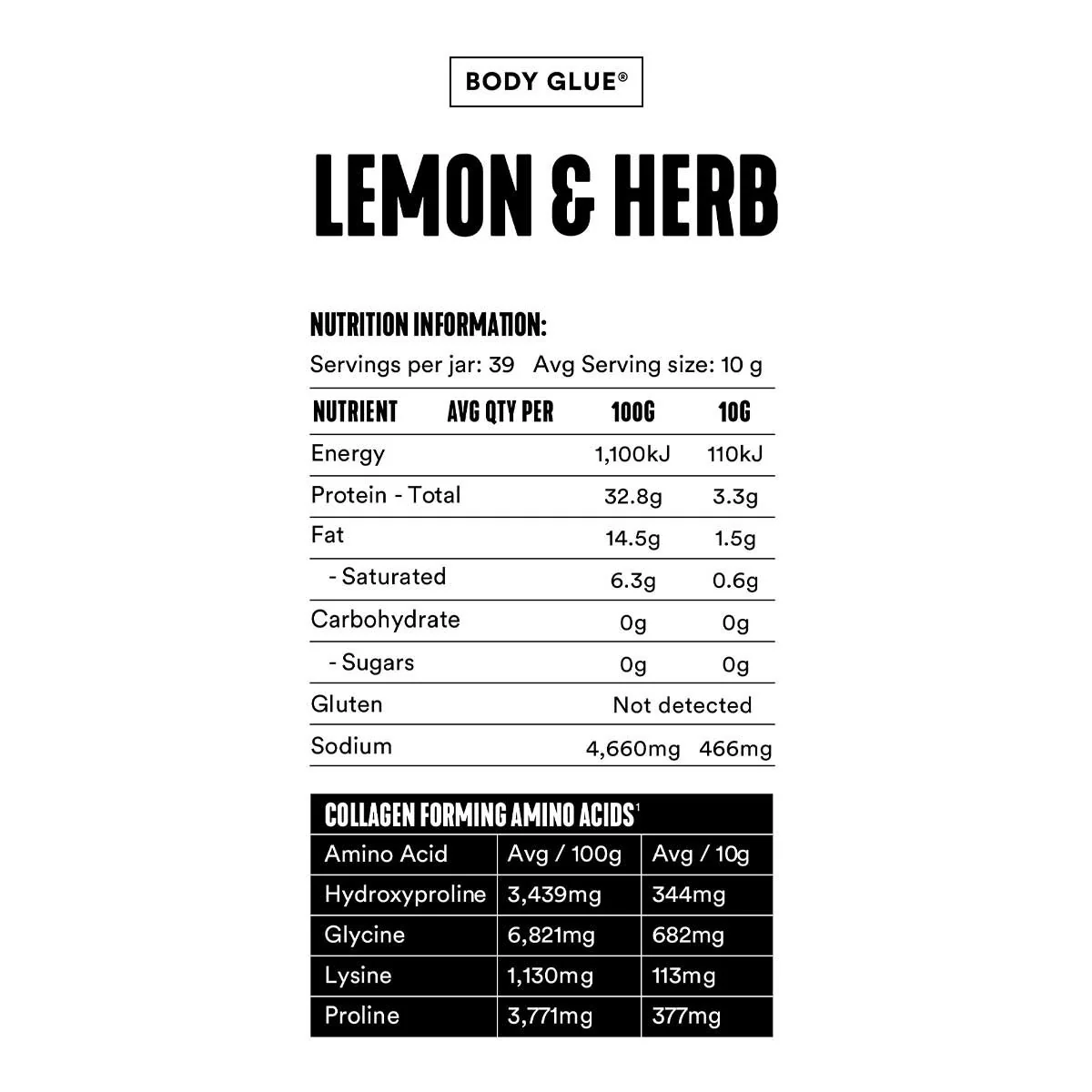 Bone Broth Body Glue Lemon & Herb - Image 5