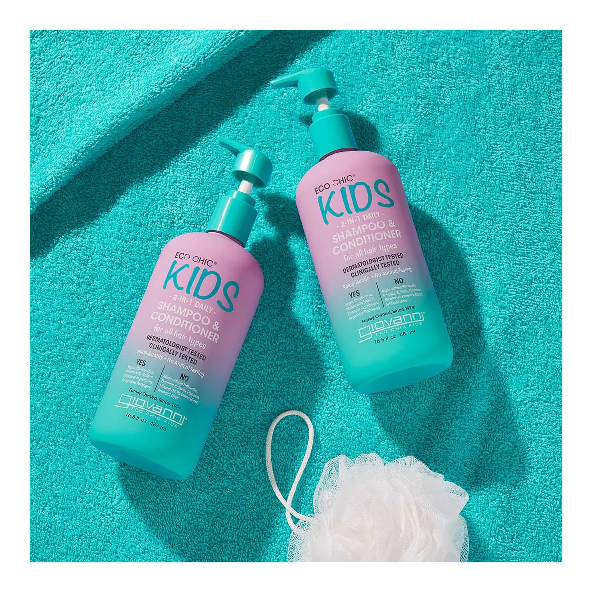Eco Chic Kids 2-in-1 Daily Shampoo & Conditioner - Image 2