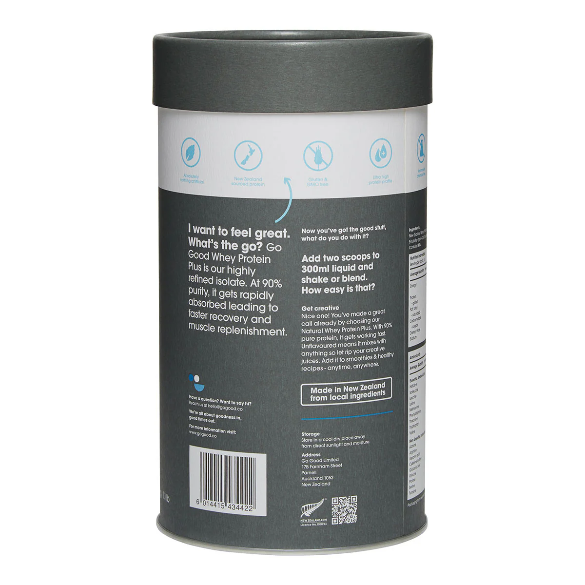 New Zealand Whey Protein Isolate Unflavoured - Image 4