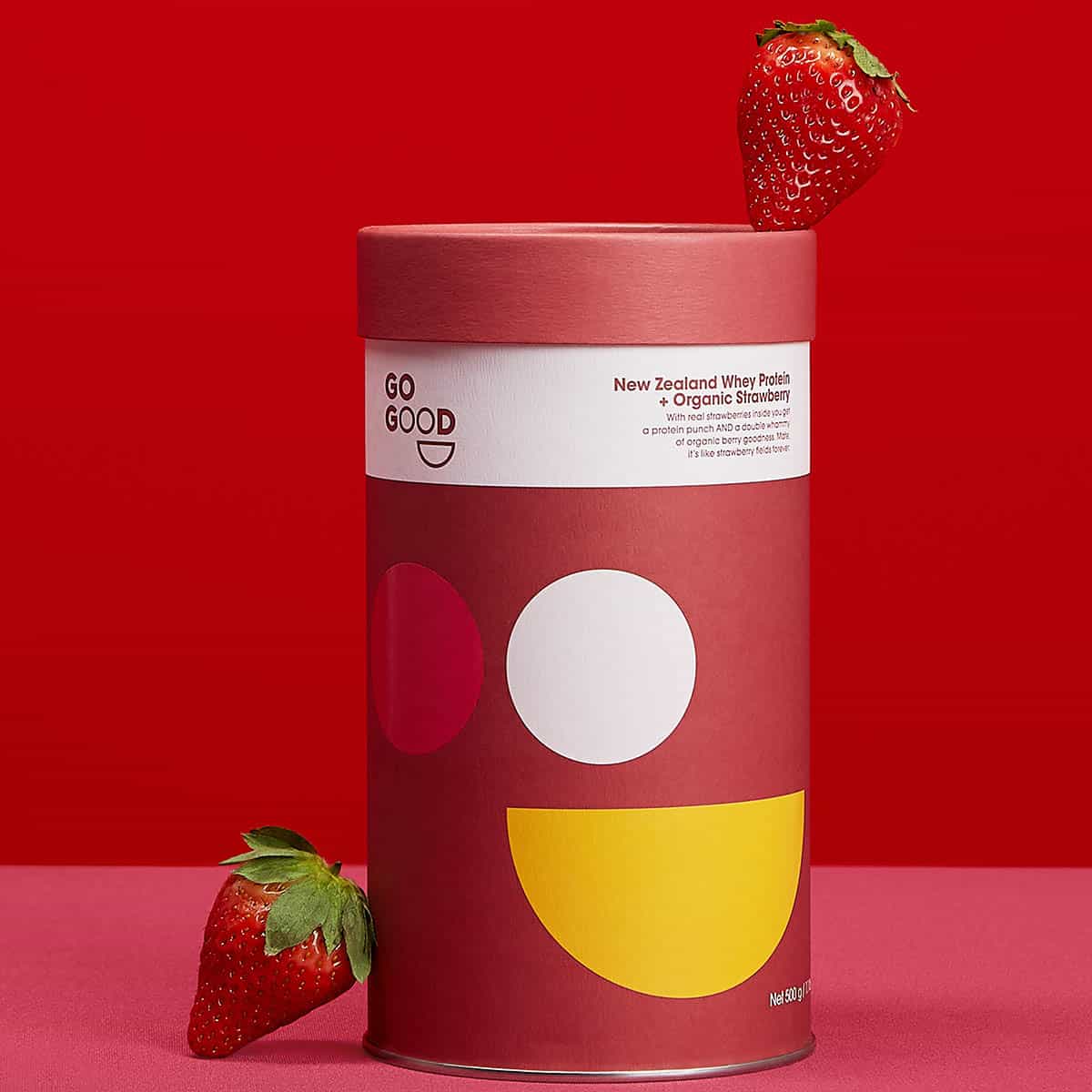New Zealand Whey Protein + Organic Strawberry - Image 3