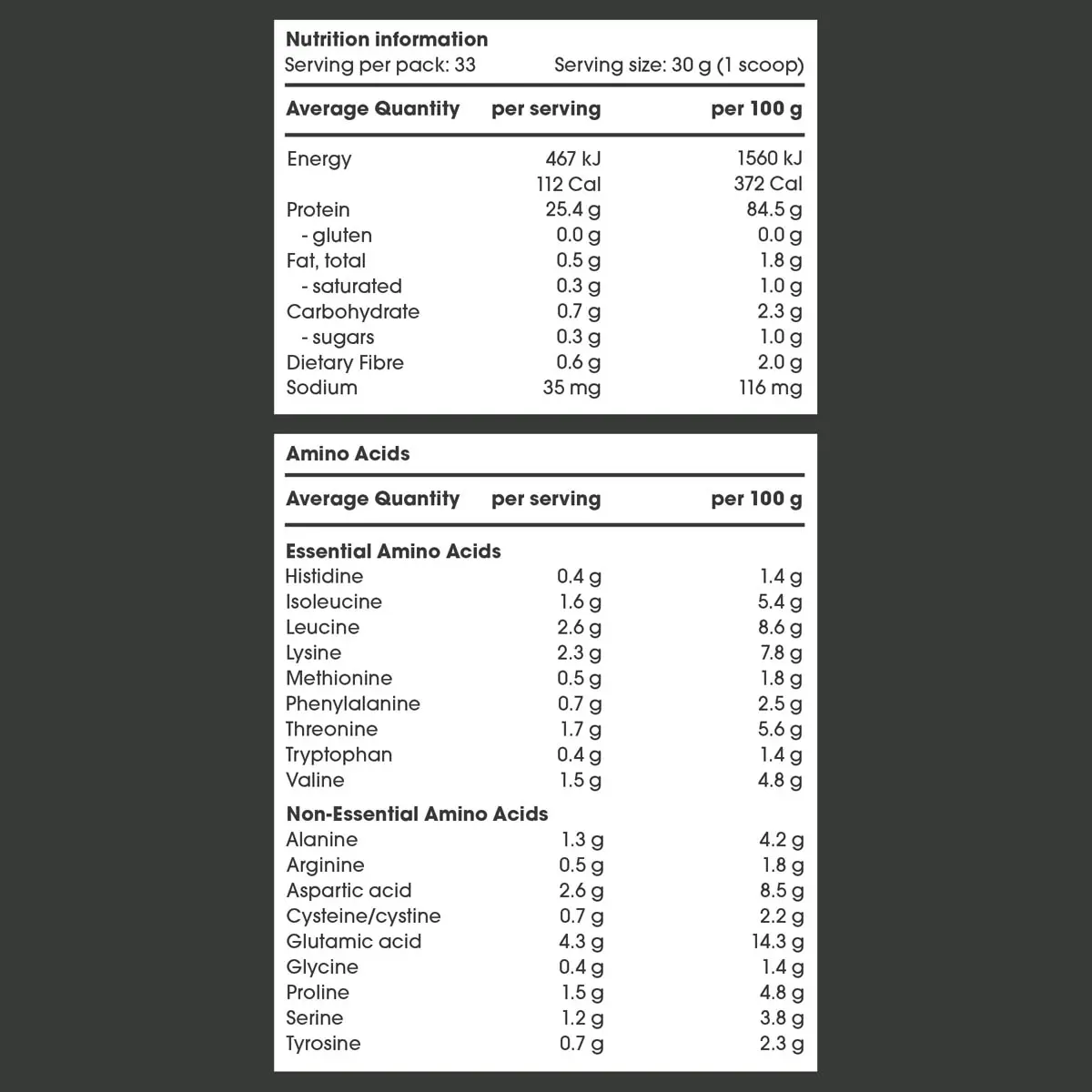 Whey Protein Isolate + Organic Chocolate - Image 4