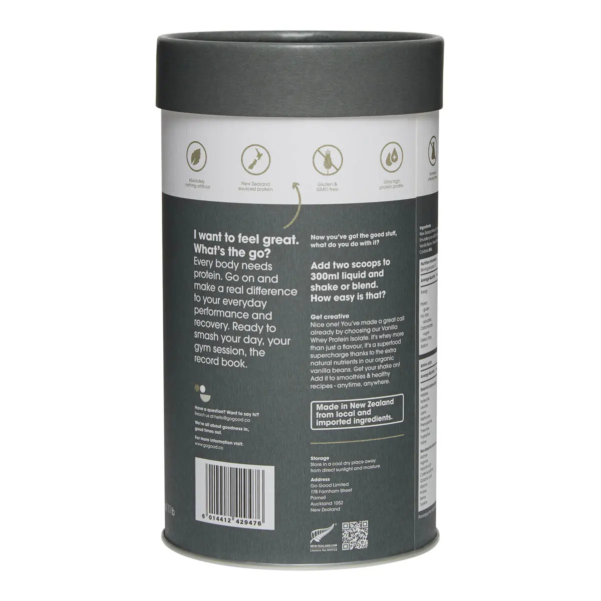 Whey Protein Isolate + Organic Vanilla - Image 3