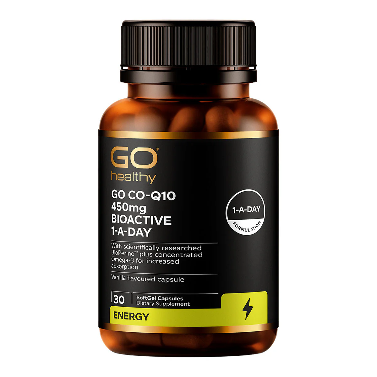 Go Co-Q10 450mg BioActive 1-A-Day - Image 3