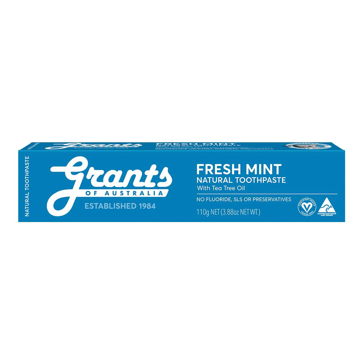 Fresh Mint Natural Toothpaste - Fluoride Free - Image 3