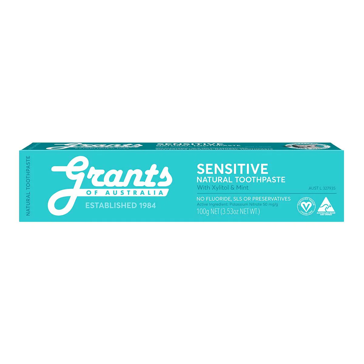 Sensitive Natural Toothpaste - Fluoride Free - Image 3