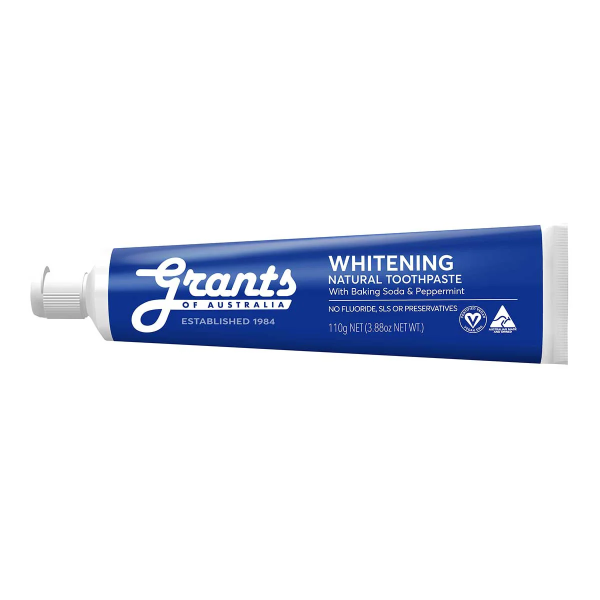 Whitening Natural Toothpaste With Peppermint - Fluoride Free - Image 2
