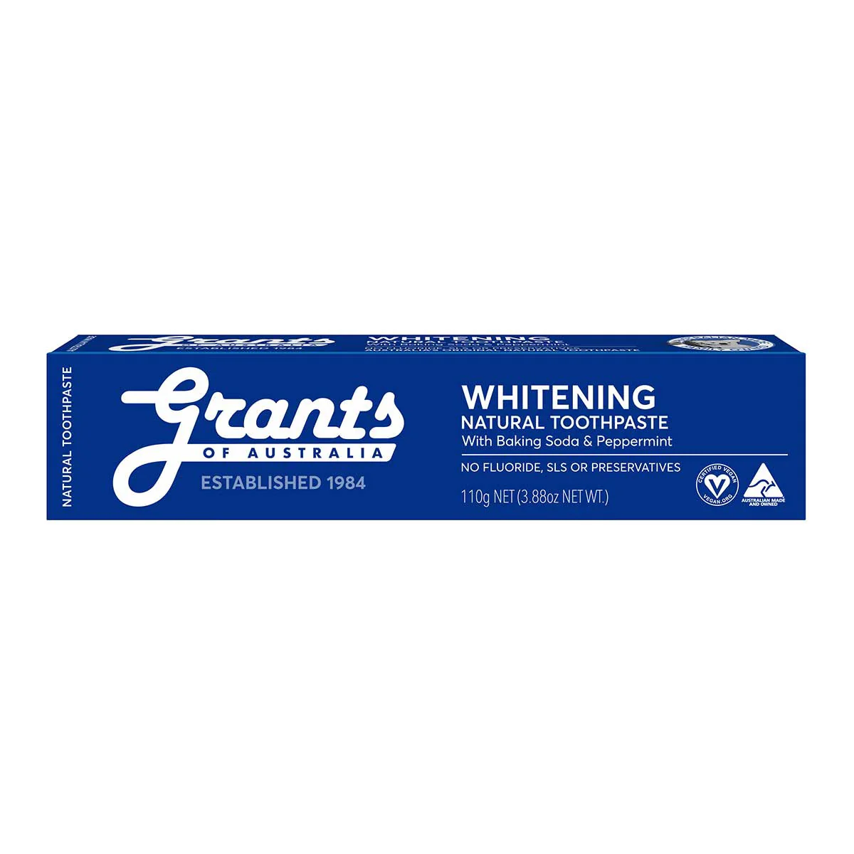 Whitening Natural Toothpaste With Peppermint - Fluoride Free - Image 3