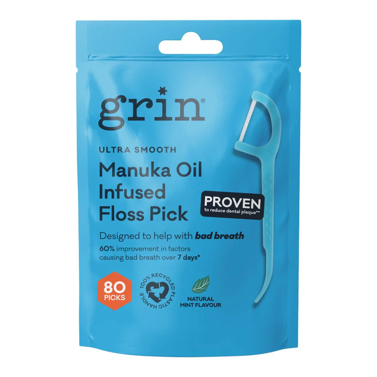 Ultra Smooth Manuka Oil Infused Floss Picks - Image 2