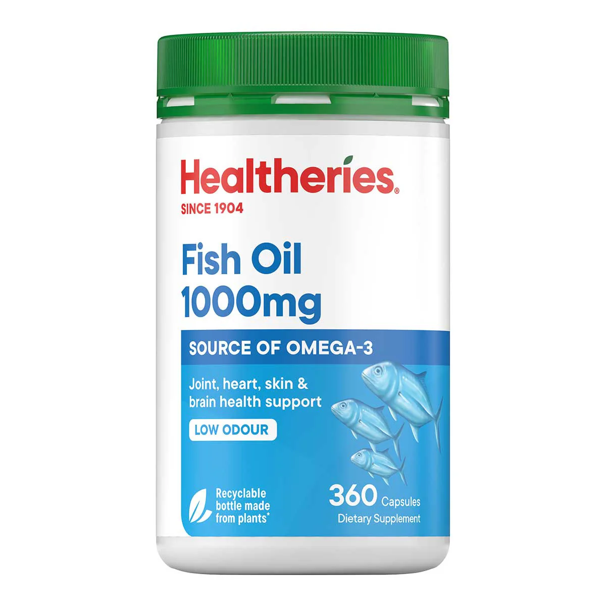 Fish Oil 1000mg - Low Odour - Image 2