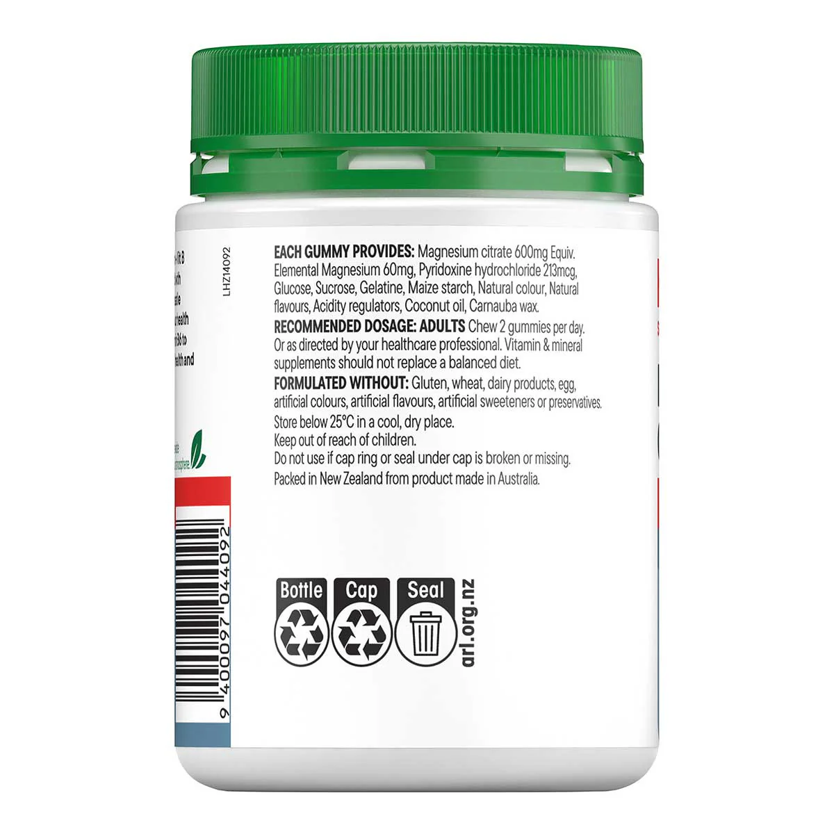 Magnesium + Vit B Gummies - High Strength - Image 2