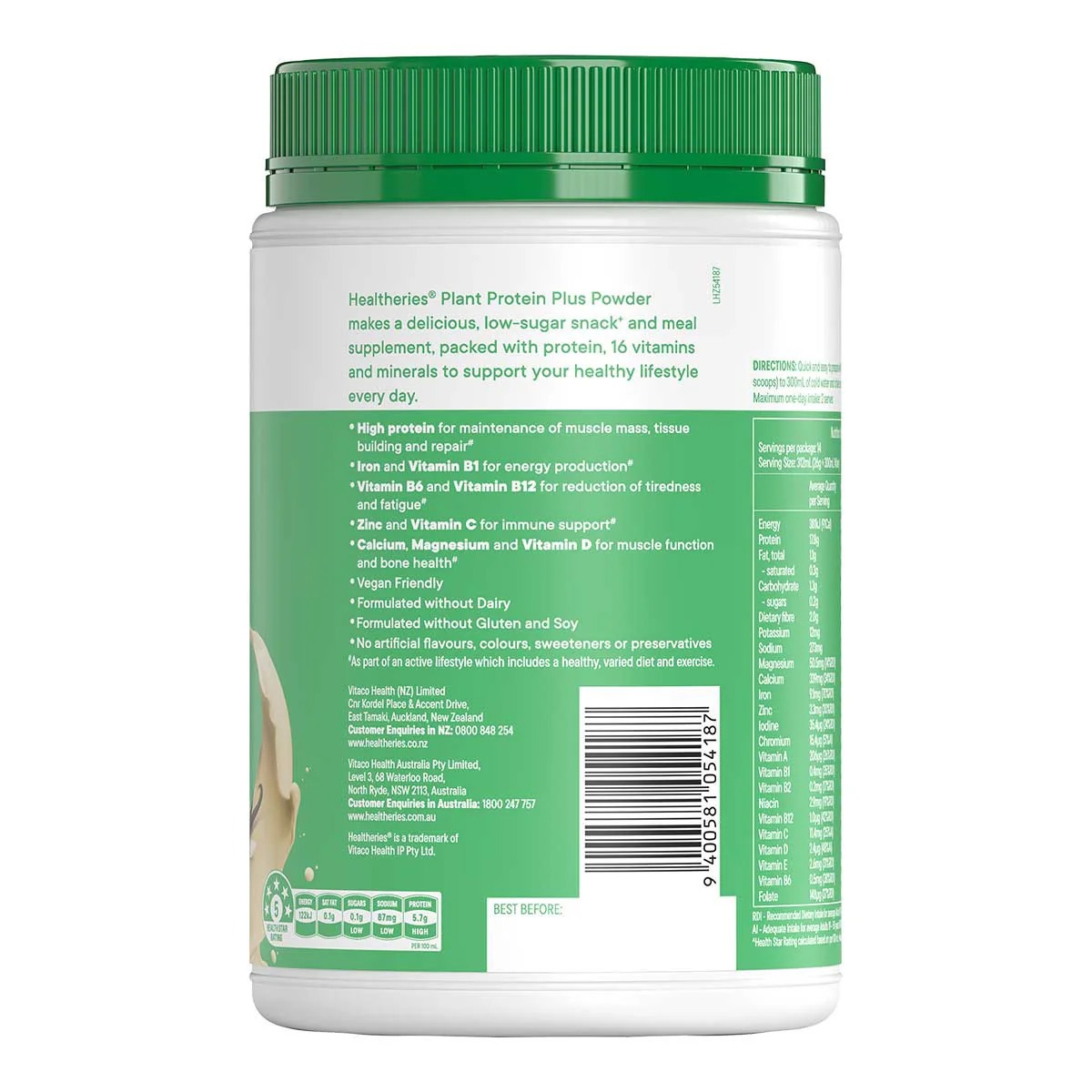 Plant Protein Plus - Vanilla - Image 3