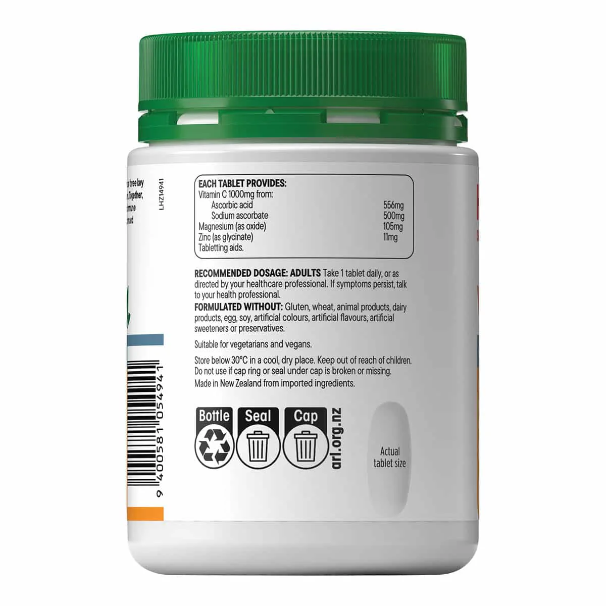 Vit C 1000mg + Magnesium & Zinc - Image 4