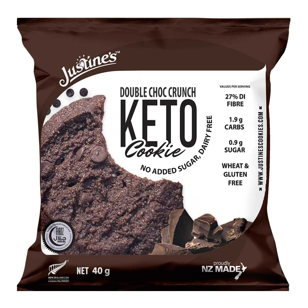 Keto Double Choc Crunch Cookie