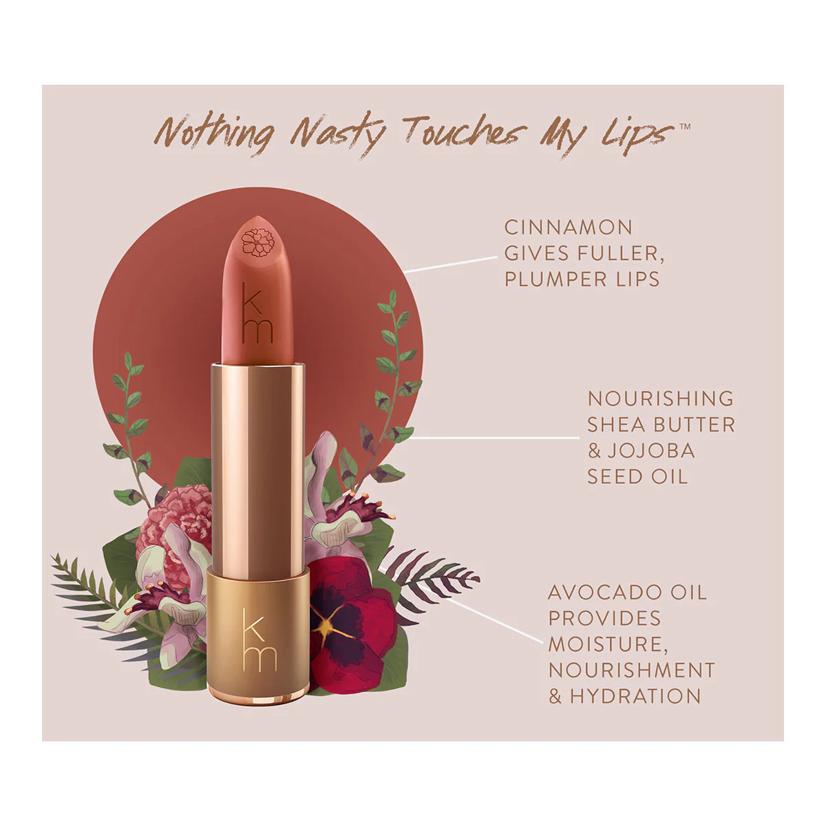 Natural Lipstick - 02 Cordovan Natural - Image 4
