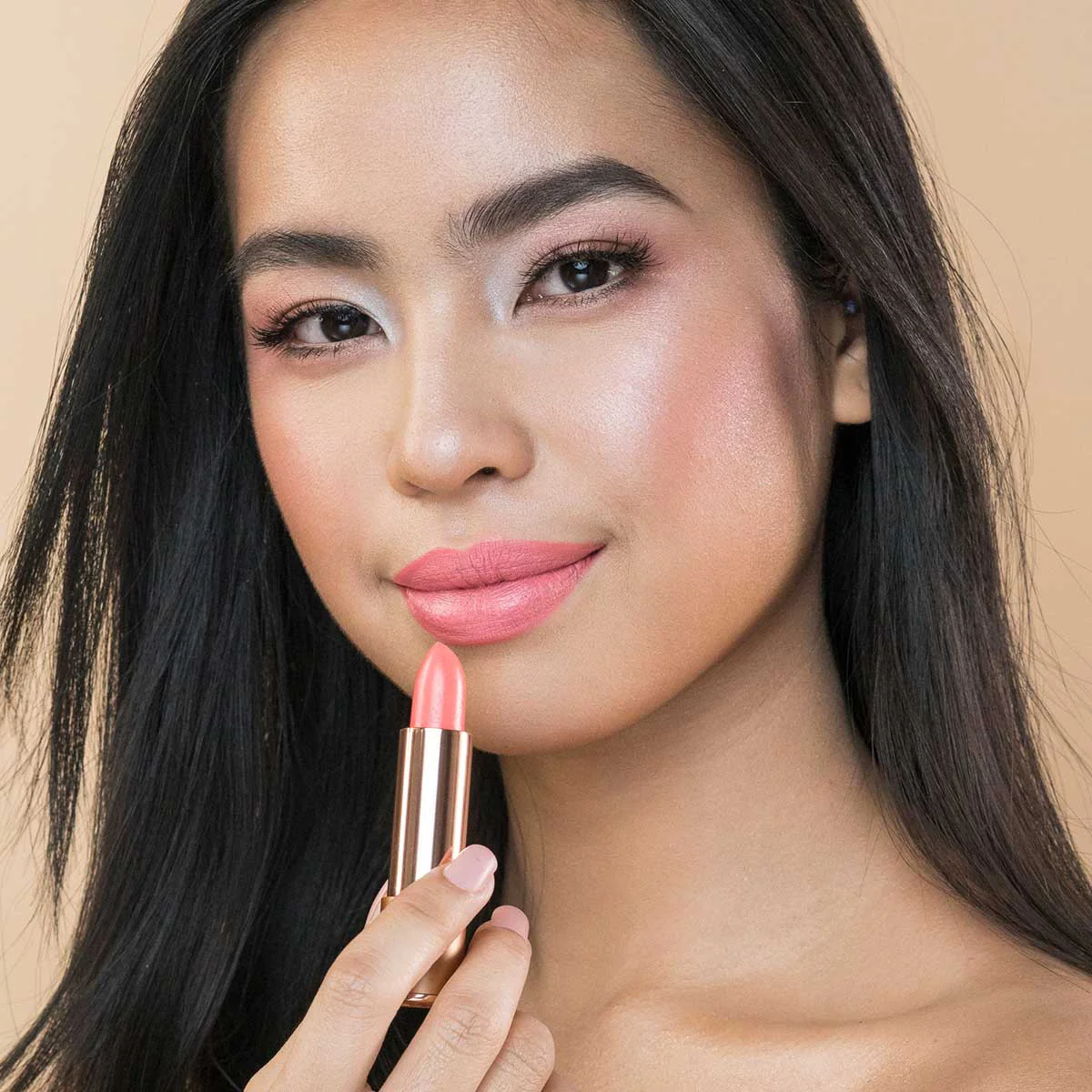 Natural Lipstick - 15 Peony Petal - Image 2