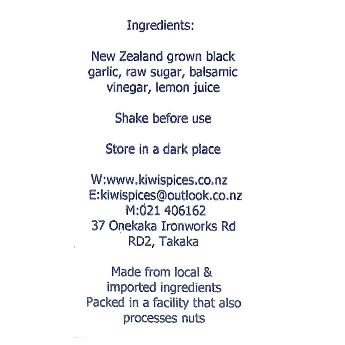 Black Garlic Caramelised Balsamic Vinegar - Image 3