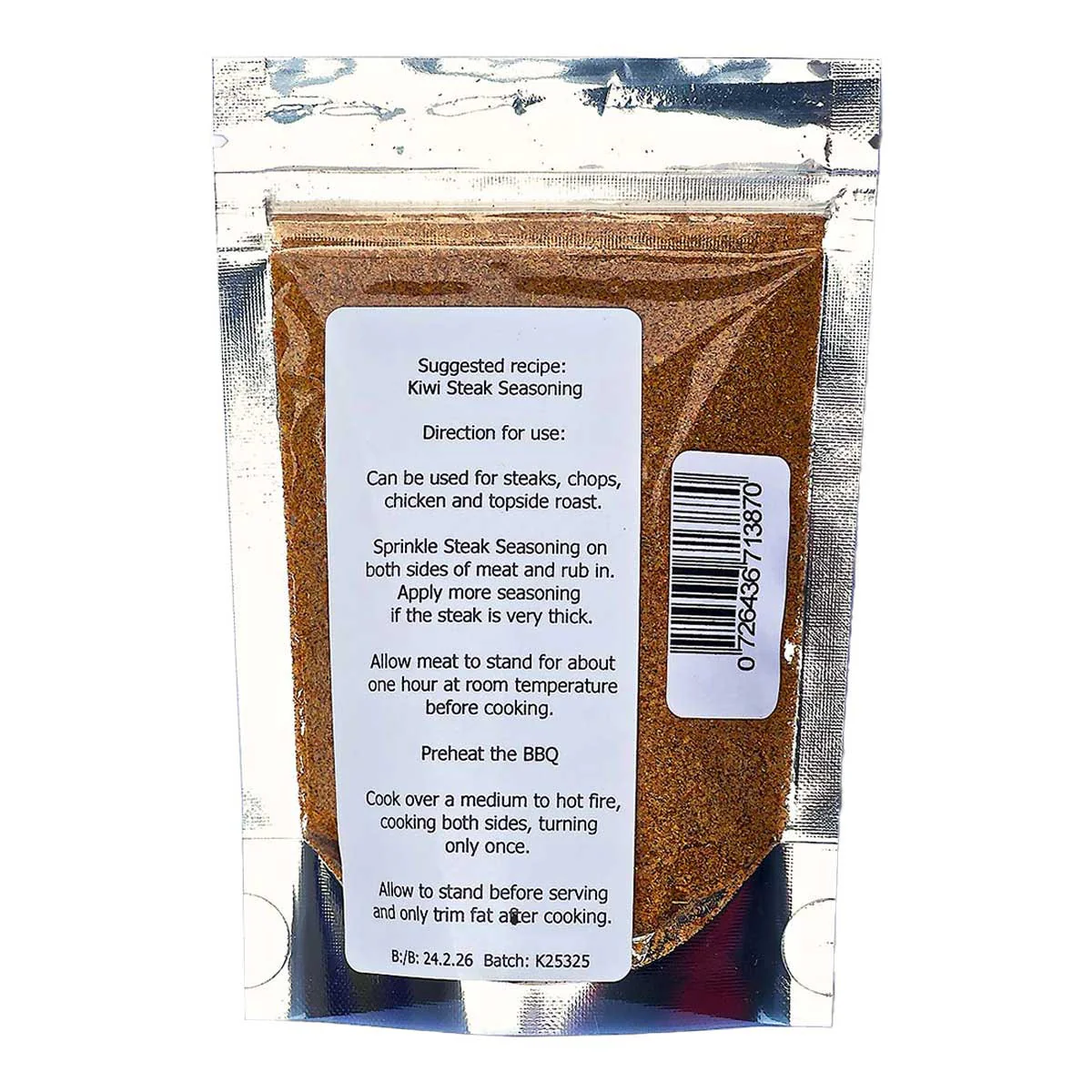 Kiwi Steak Seasoning - Image 2