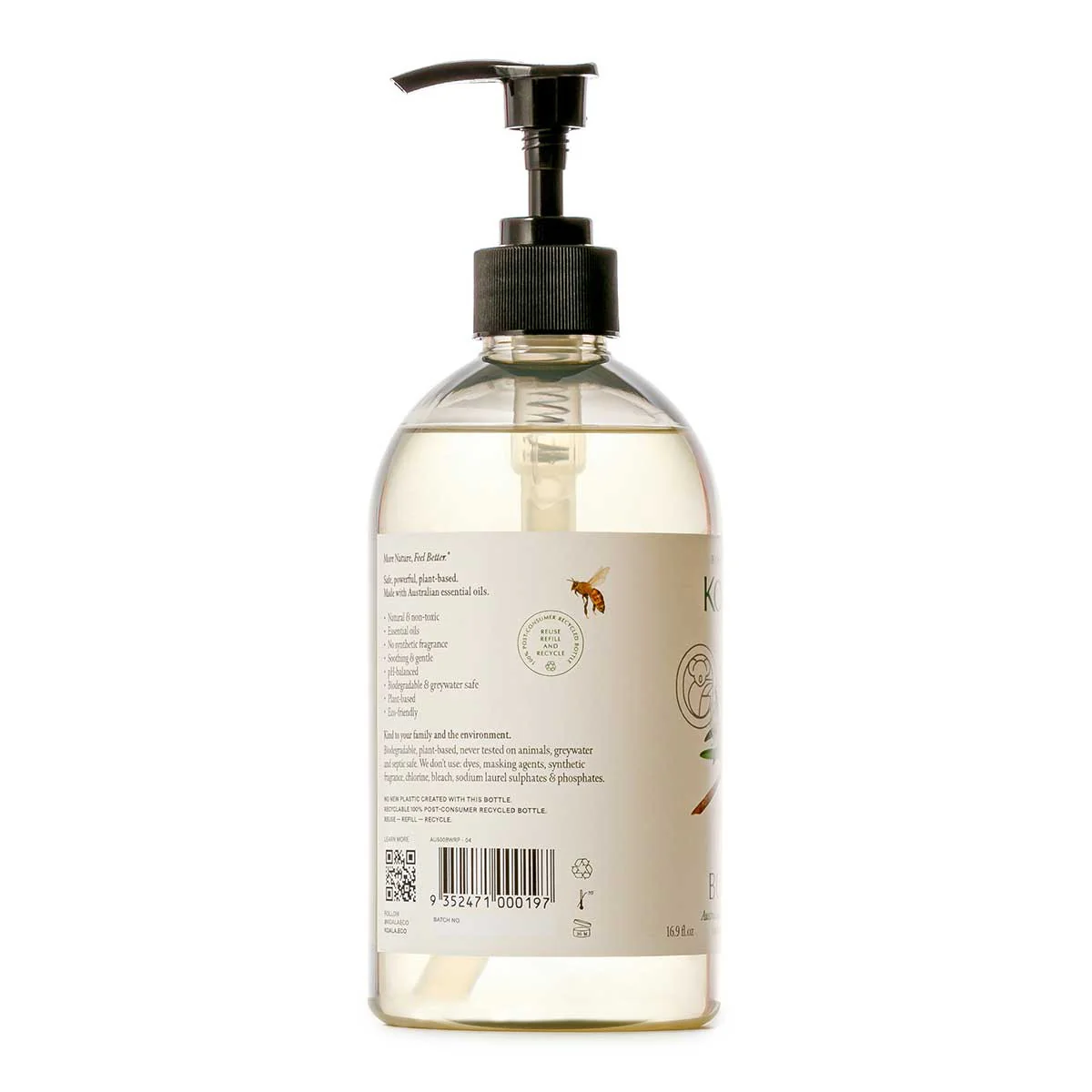 Natural Body Wash - Rosalina & Peppermint - Image 3