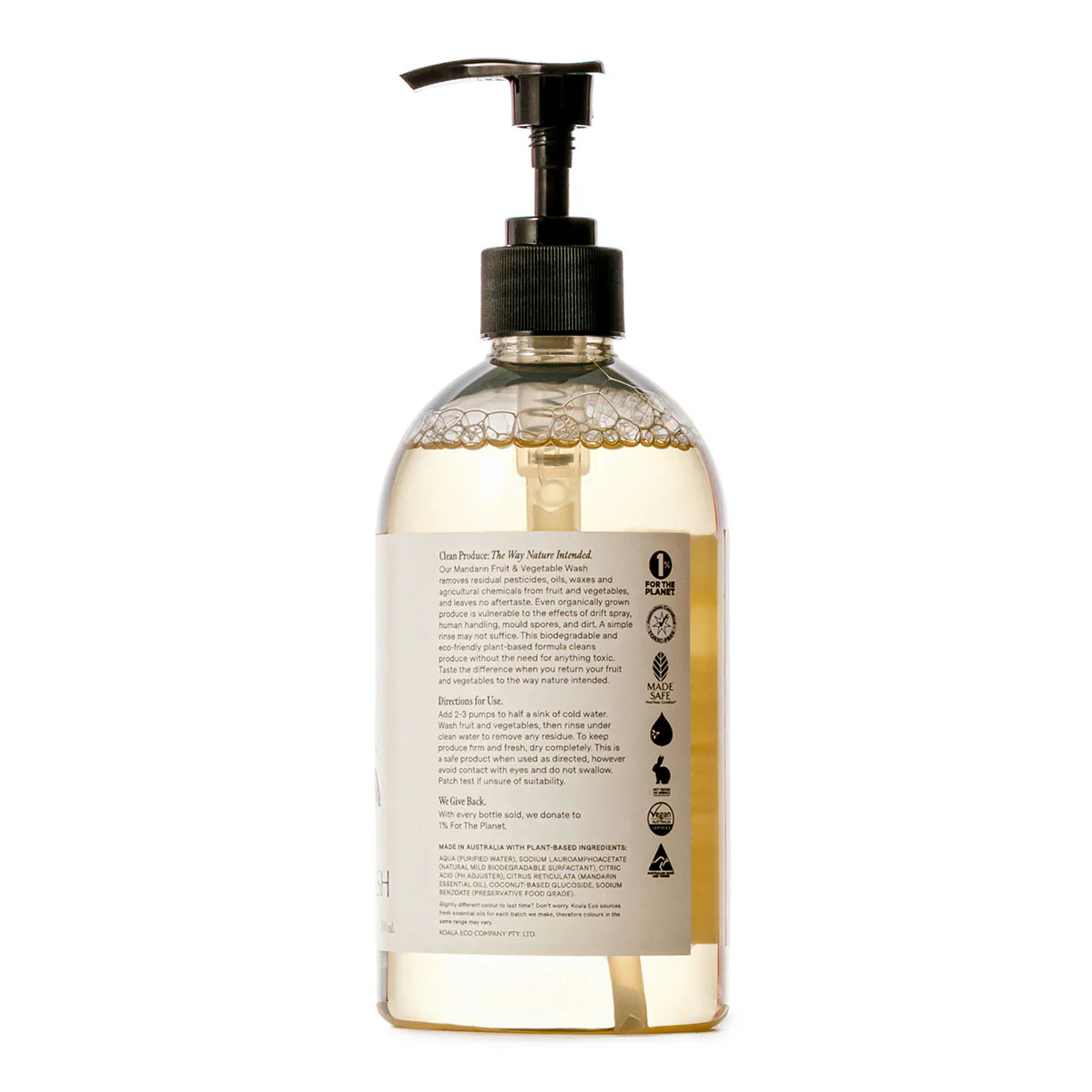 Natural Fruit & Vege Wash - Image 2