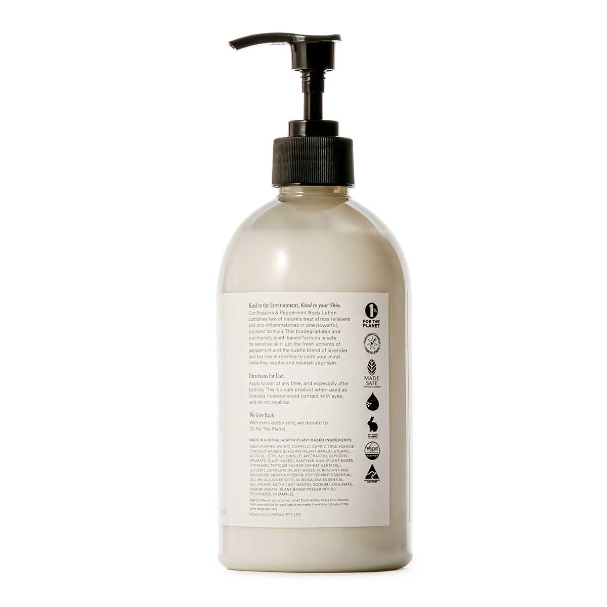 Natural Hand & Body Lotion - Rosalina & Peppermint - Image 3