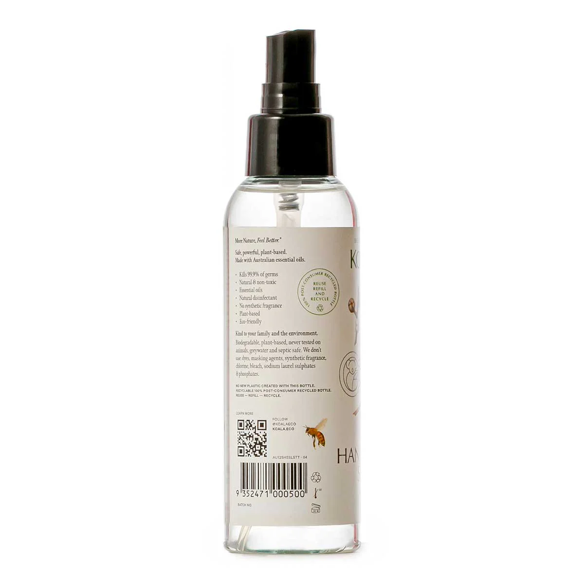 Natural Hand & Surface Sanitiser - Lemon Scented Tea Tree - Image 2