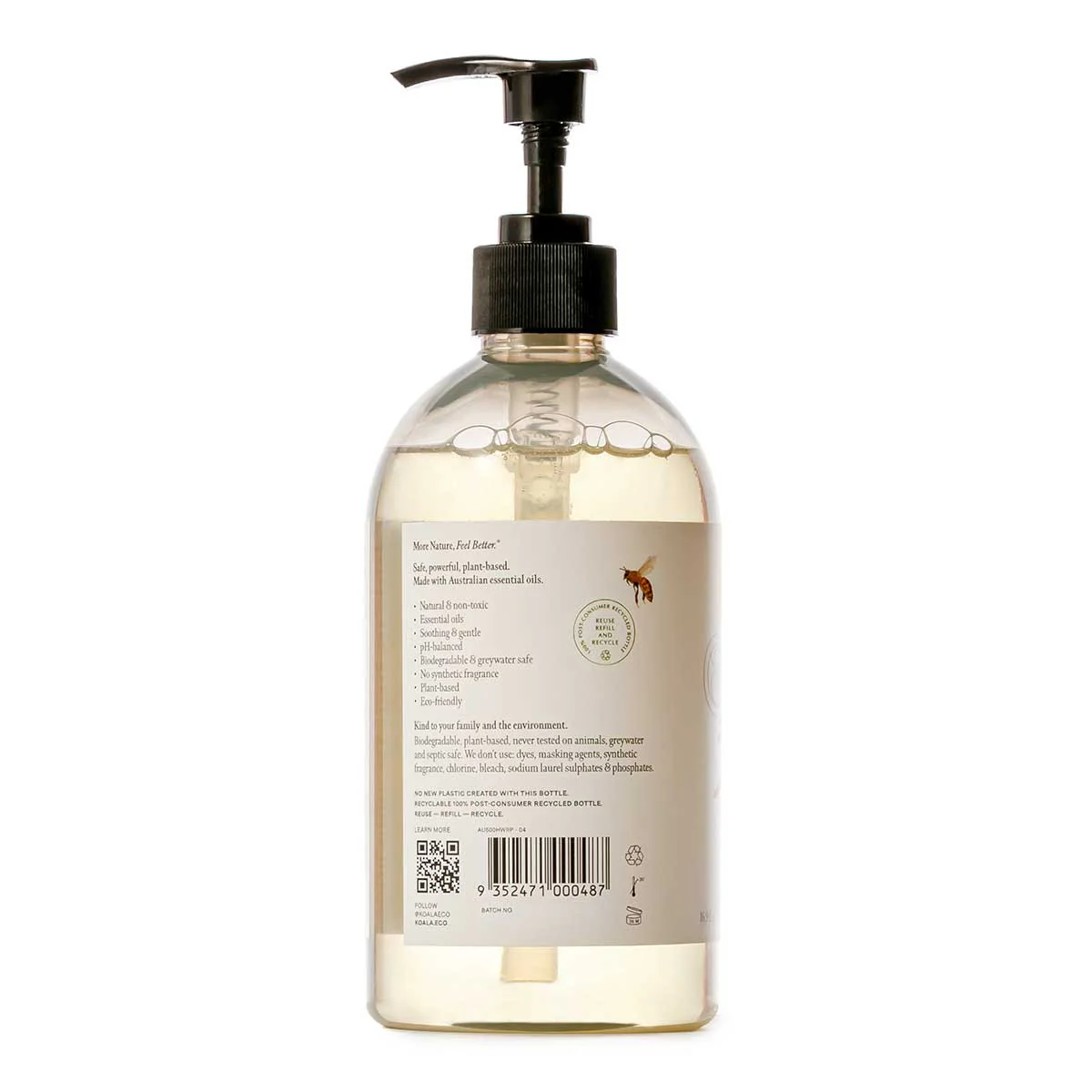 Natural Hand Wash - Rosalina & Peppermint - Image 3