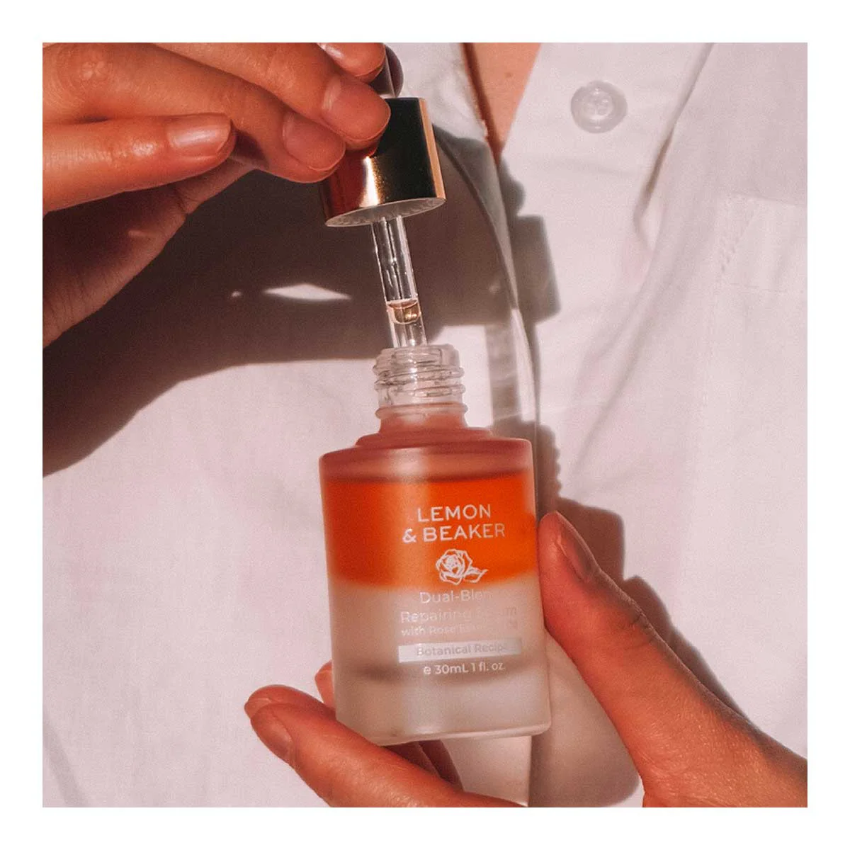 Dual-Blend Repairing Serum with Rose Essential Oil - Image 4