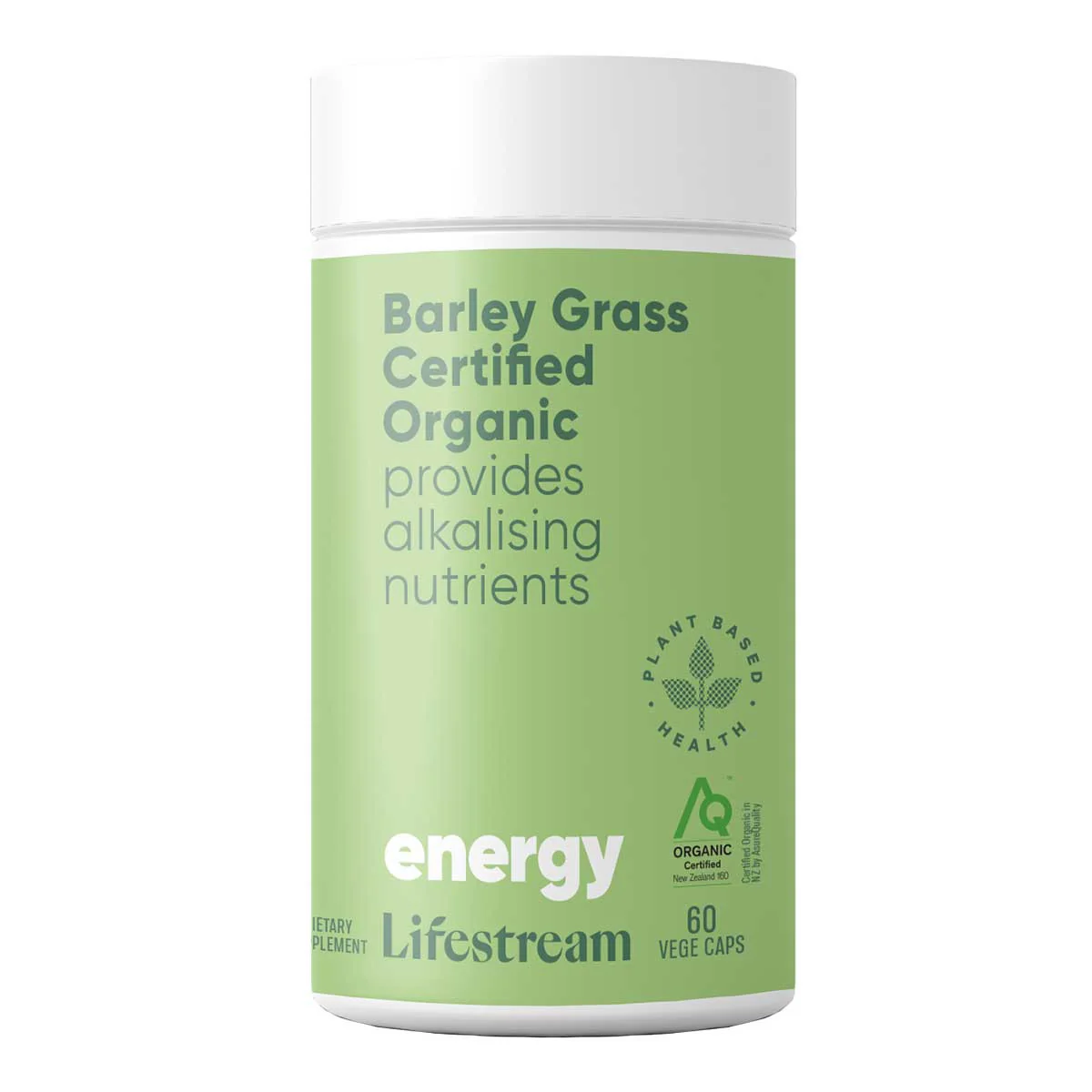 Barley Grass Certified Organic Capsules
