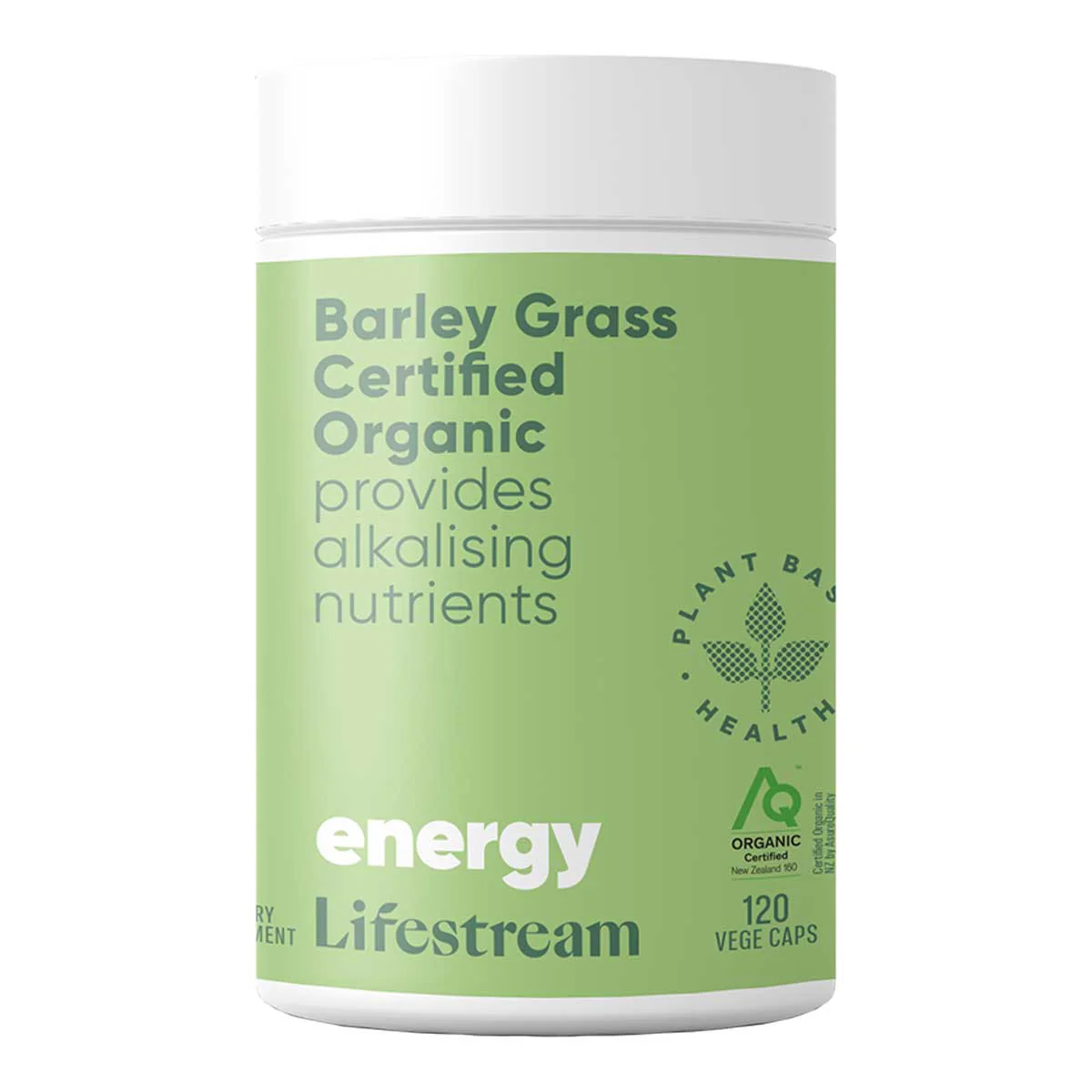 Barley Grass Certified Organic Capsules - Image 2