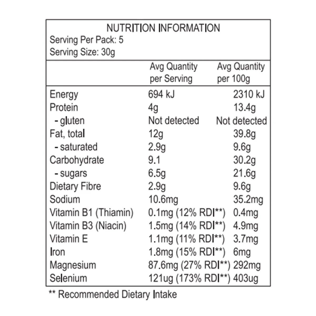 Superfoods Trail Clusters - Goji Chia Cacao - Image 2