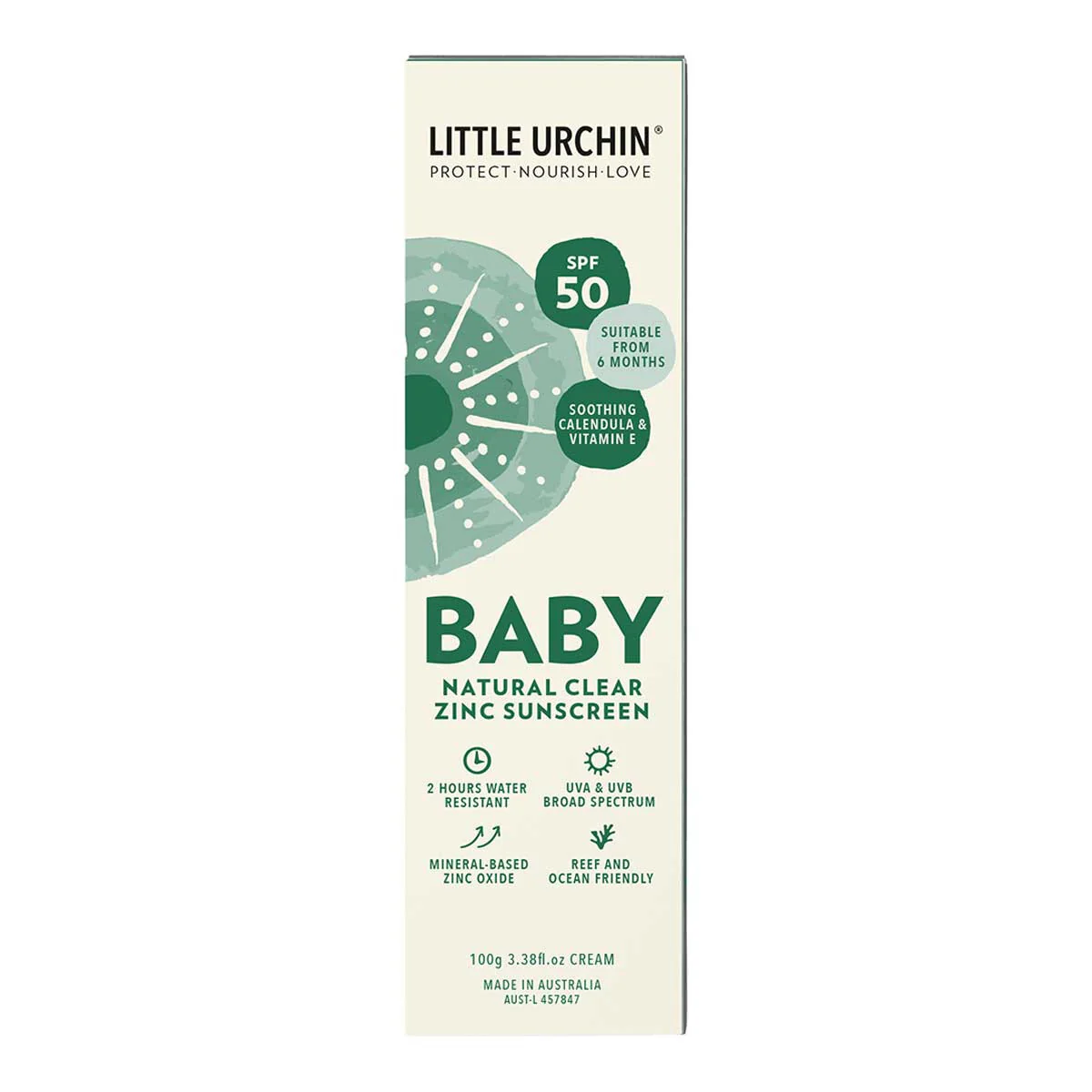 Baby Natural Clear Zinc Sunscreen SPF 50 - Image 2