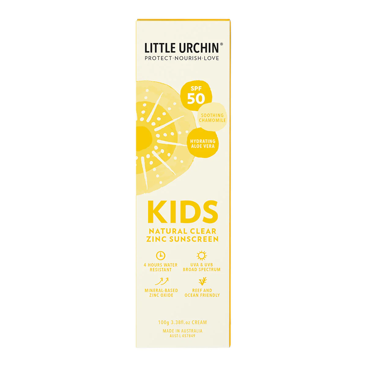 Kids Natural Clear Zinc Sunscreen SPF 50 - Image 2