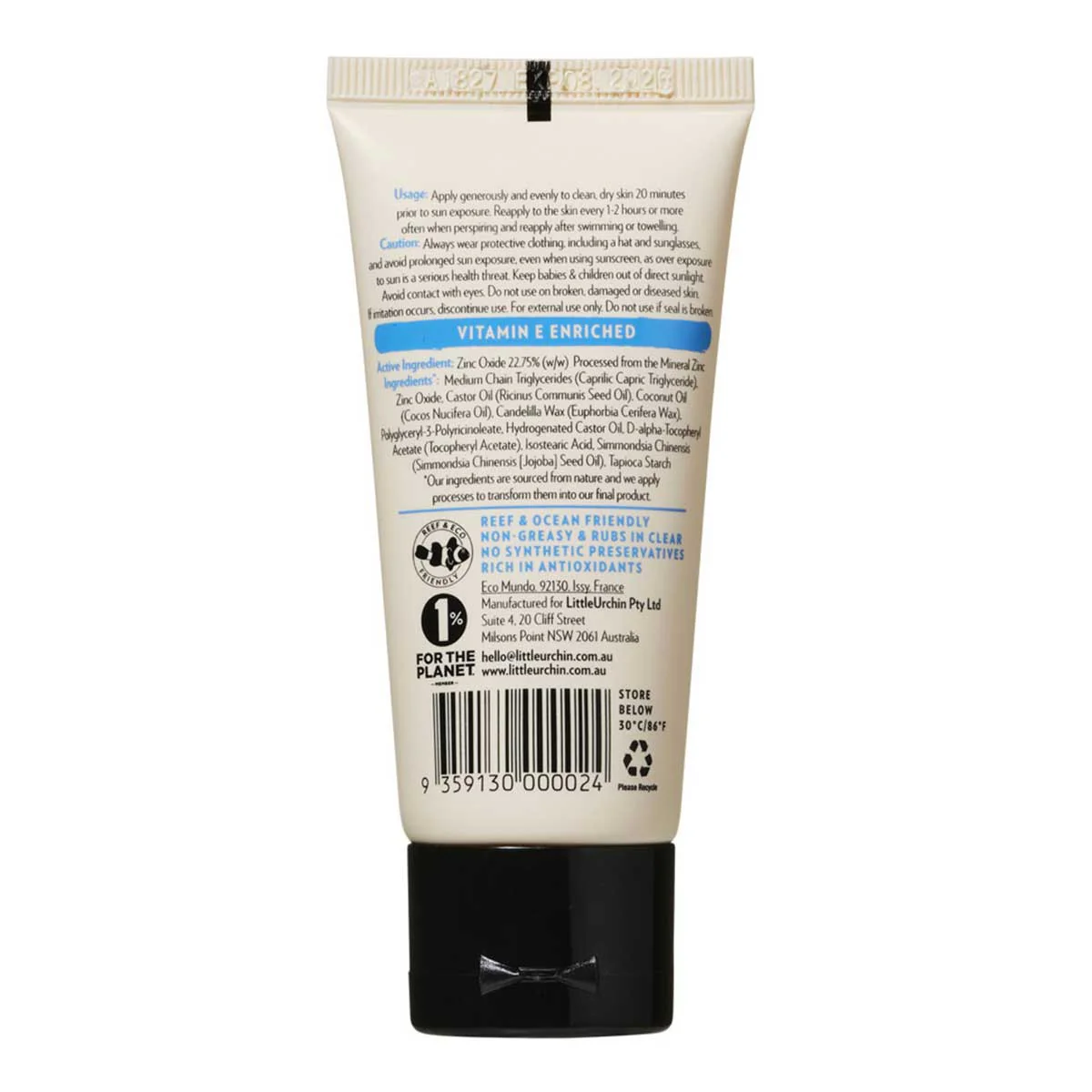 Natural Face Sunscreen SPF 50 Clear Zinc - Image 3