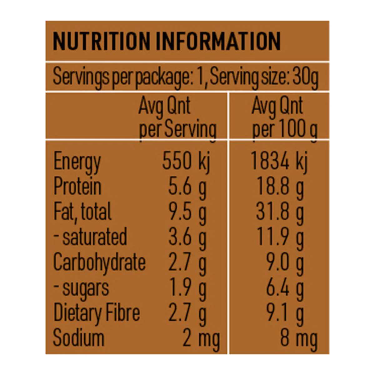 Protein Brownie Ball - Macadamia White Chocolate - Image 2