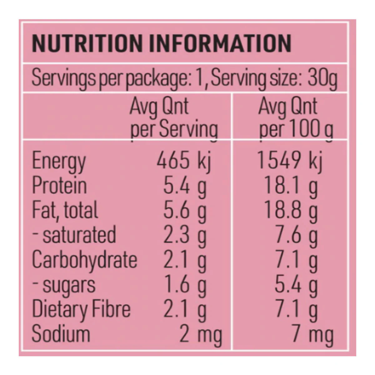 Protein Brownie Ball - Raspberry White Chocolate - Image 2
