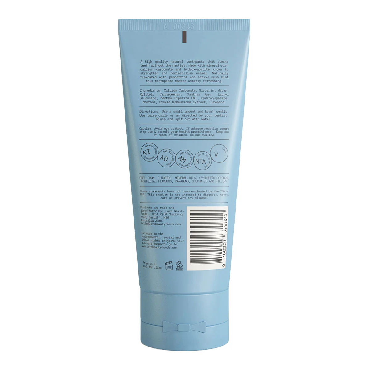 Natural Toothpaste - Fresh Native Mint - Image 2