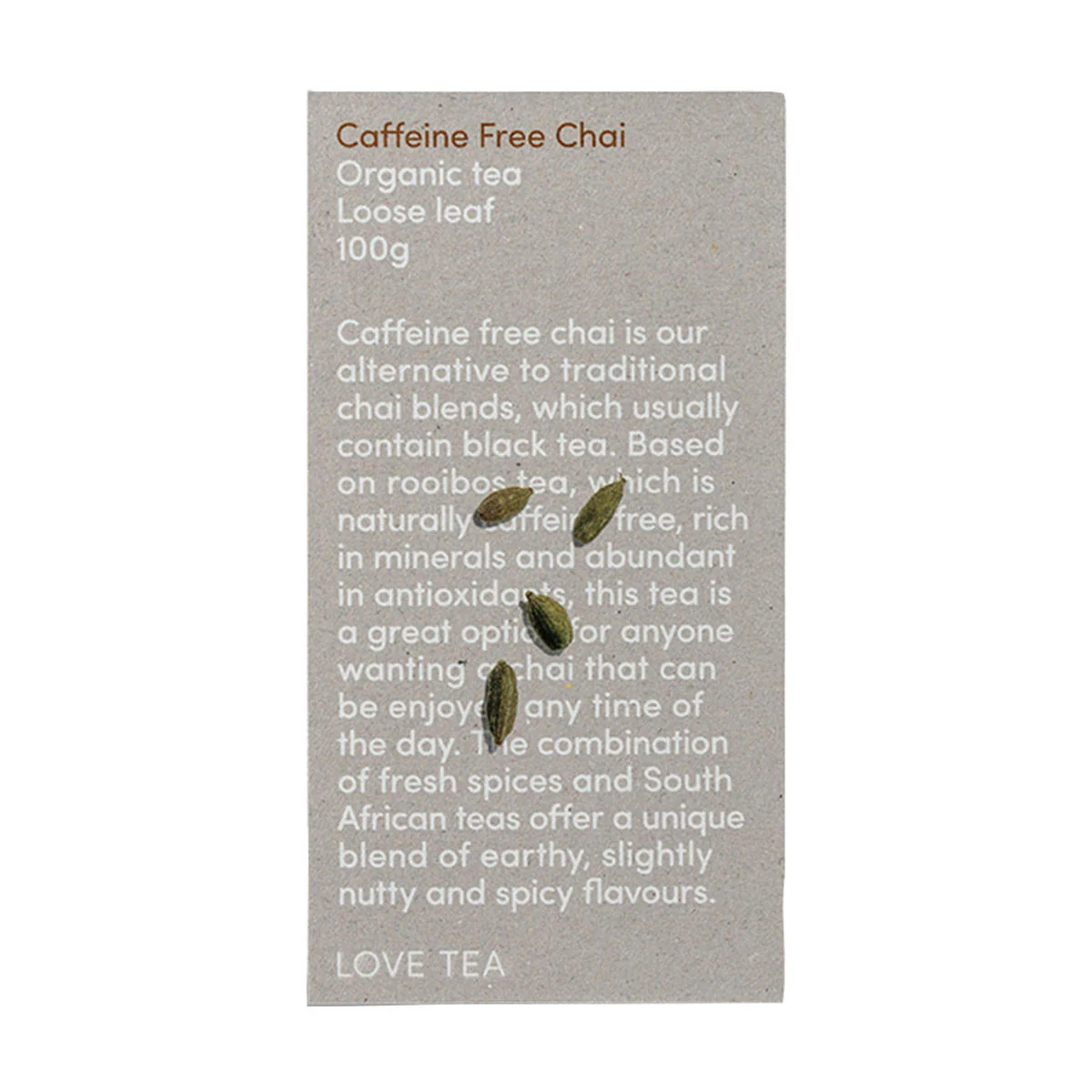 Caffeine Free Chai Loose Leaf Tea - Image 2