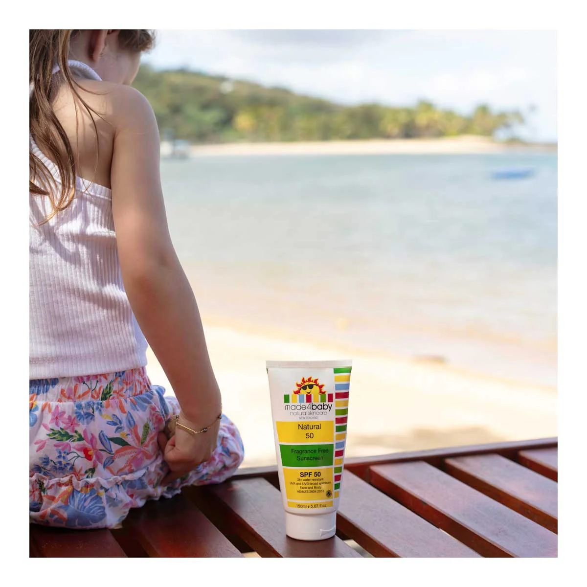 Natural Fragrance Free Sunscreen SPF 50 - Image 3