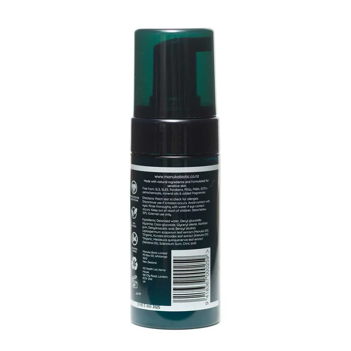 Natural Foaming Cleanser For Sensitive Skin With Manuka Oil - Image 2