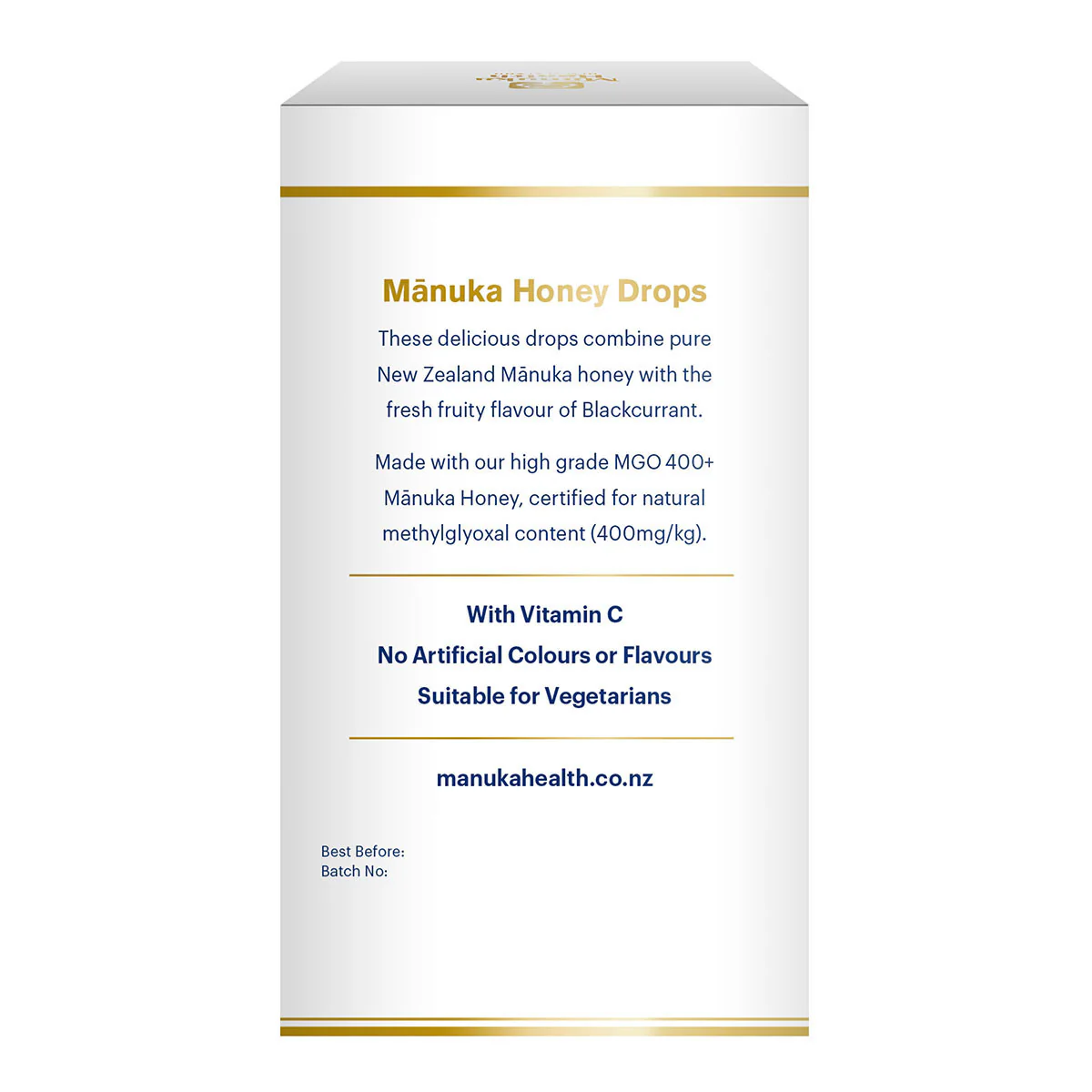 Manuka Honey Drops - Blackcurrant - Image 2