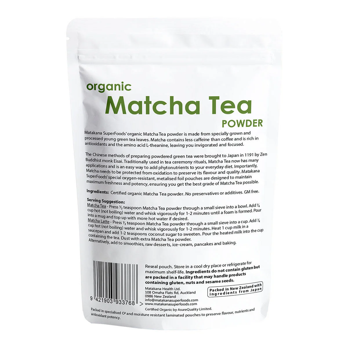 Matcha Organic Tea Powder - Image 2