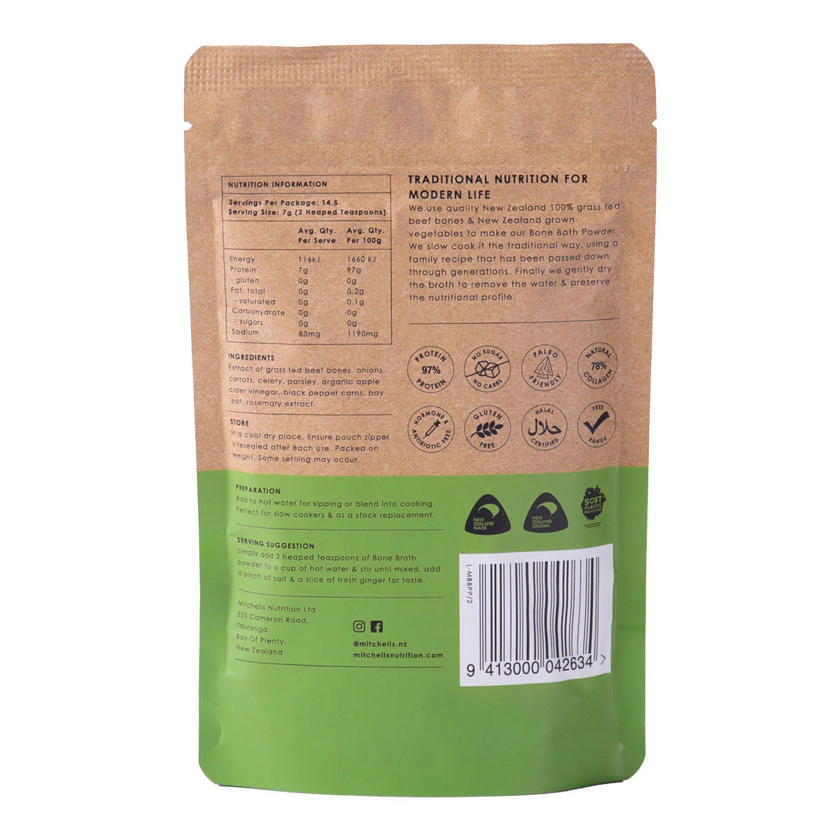 Grass Fed Bone Broth Powder - Image 2