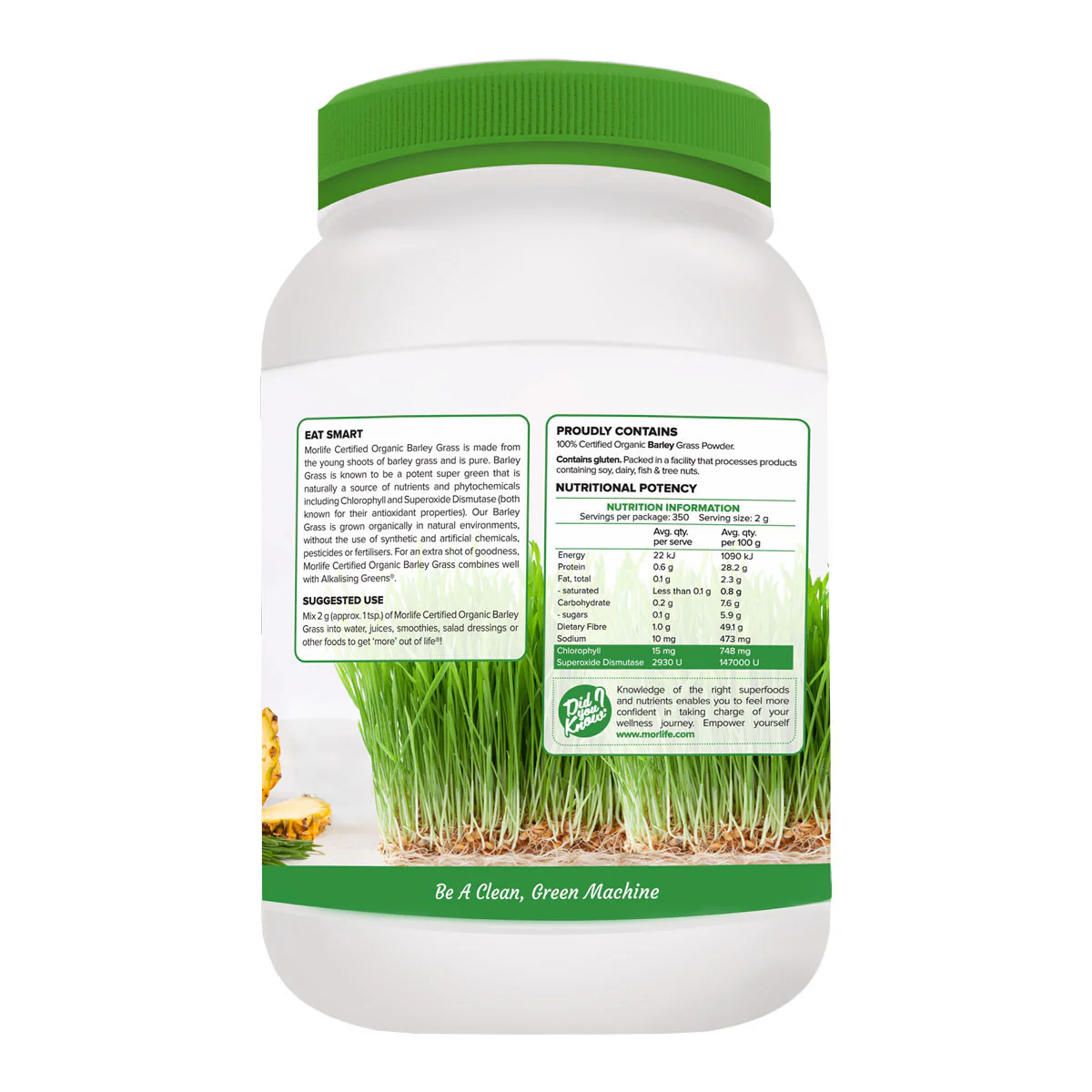 Barley Grass Powder - Natural Wholefood - Image 4