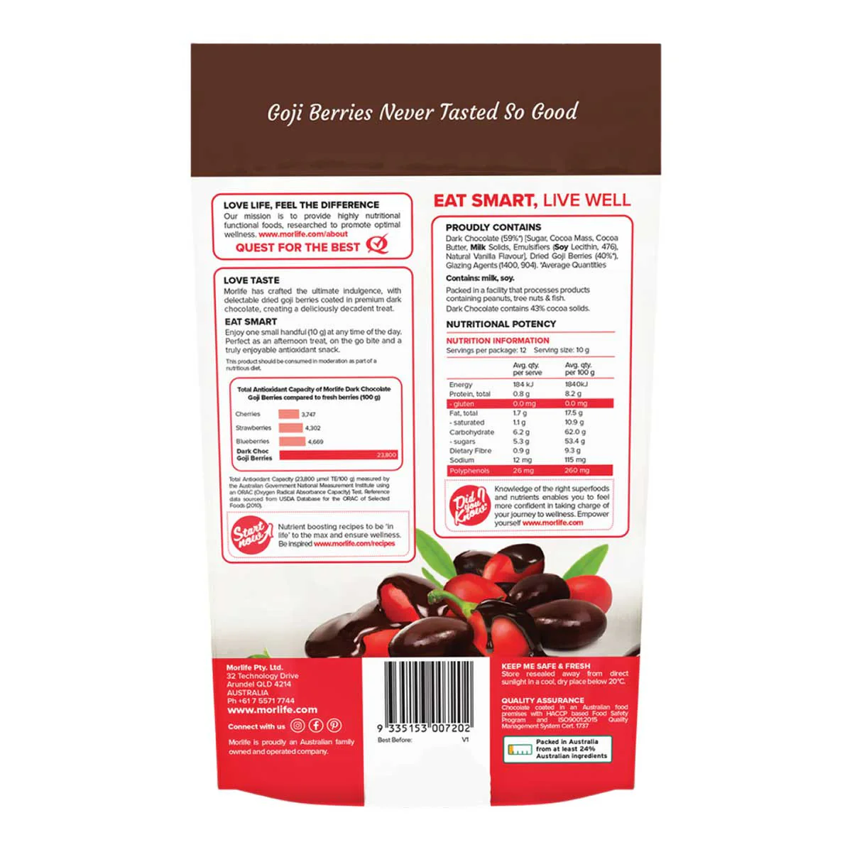 Dark Chocolate Goji Berries - Image 2