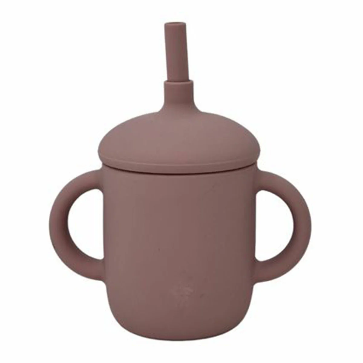 Silicone Straw Baby Cup Two Handles - Image 3