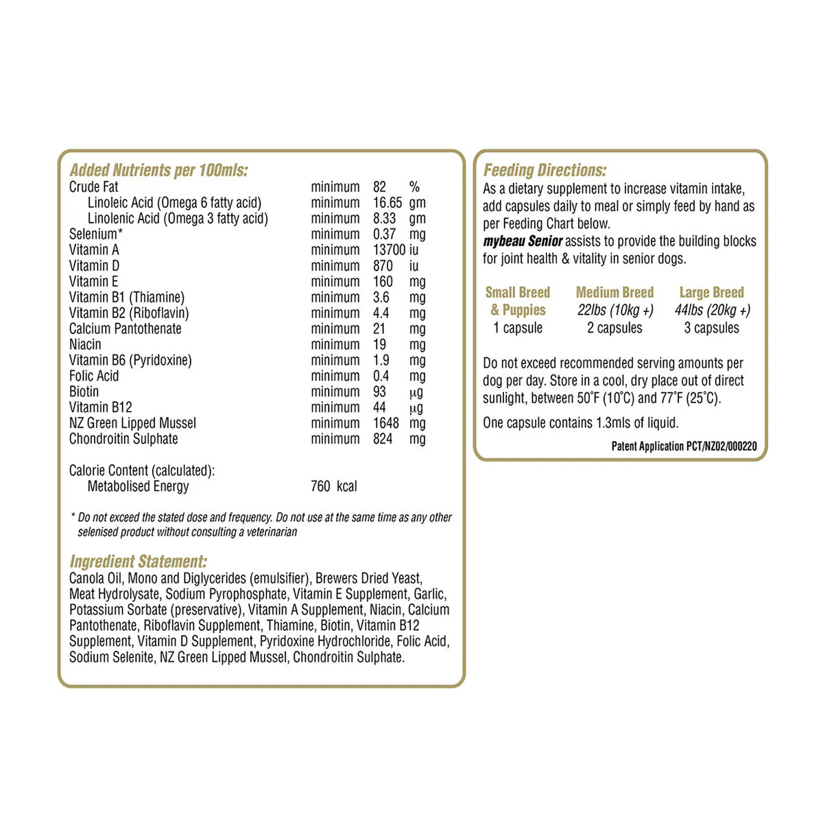 Senior Vitamin & Mineral for Dogs - Image 2